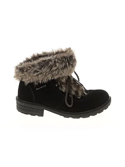 Pre-owned Bearpaw Ankle Boots In Black