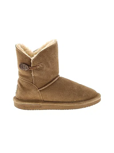 Pre-owned Bearpaw Ankle Boots In Brown