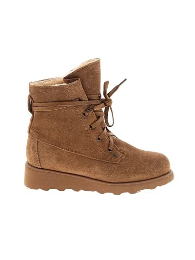Pre-owned Bearpaw Kids' Ankle Boots In Brown