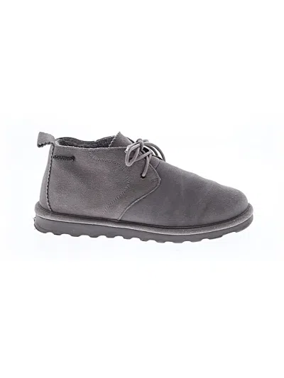 Pre-owned Bearpaw Ankle Boots In Gray