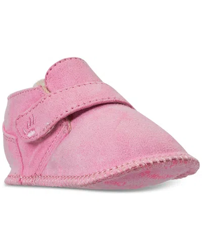 Bearpaw Baby Girls Skylar Crib Booties From Finish Line In Pink