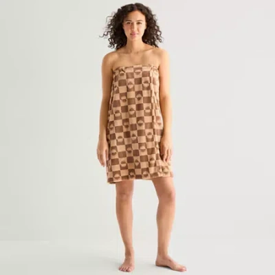 Bearpaw Bath Wrap In Brown