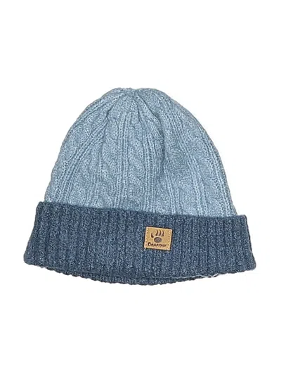 Pre-owned Bearpaw Kids' Beanie Hat In Blue