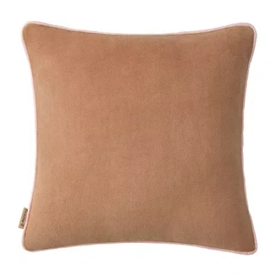 Bearpaw Blair 20x20 Square Throw Pillow In Brown