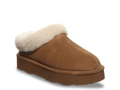 Bearpaw Blakely Platform Slipper In Brown
