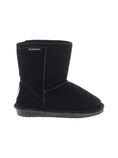 Pre-owned Bearpaw Kids' Boots In Black