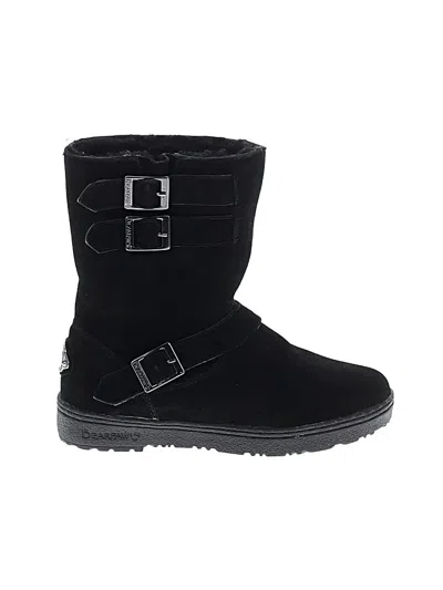 Pre-owned Bearpaw Boots In Black