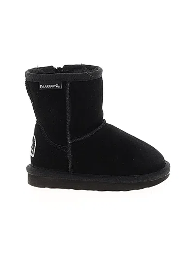 Pre-owned Bearpaw Kids' Boots In Black