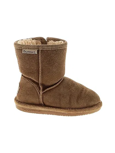 Pre-owned Bearpaw Kids' Boots In Brown