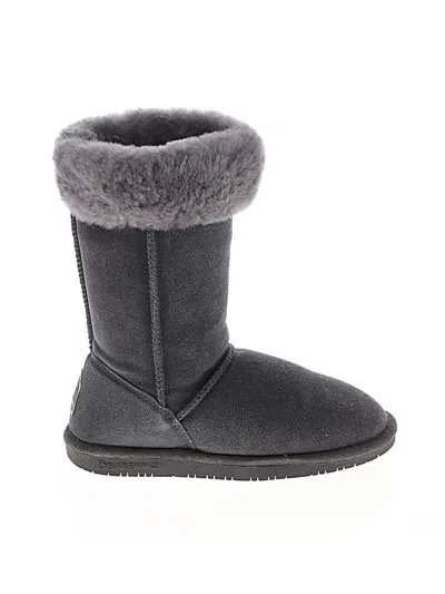 Pre-owned Bearpaw Boots In Gray