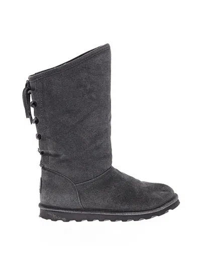 Pre-owned Bearpaw Boots In Gray