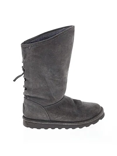 Pre-owned Bearpaw Boots In Gray