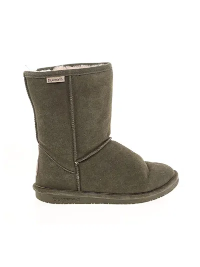 Pre-owned Bearpaw Boots In Green