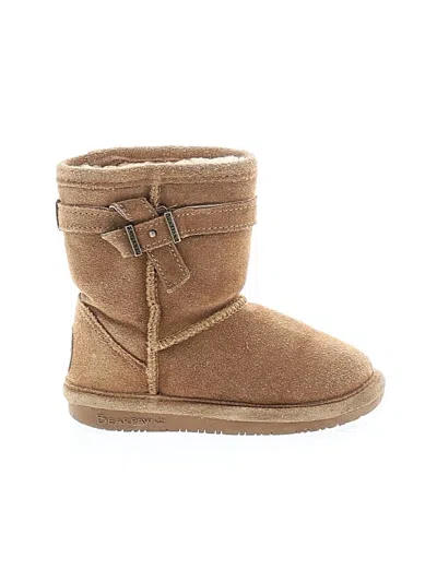 Pre-owned Bearpaw Kids' Boots In Tan