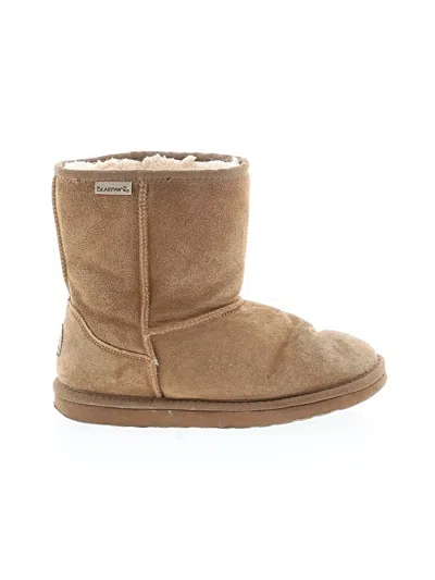 Pre-owned Bearpaw Boots In Tan