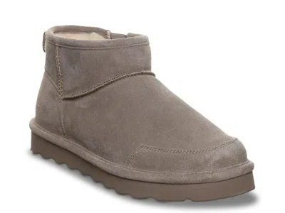 Bearpaw Brady Short Boot In Taupe Grey