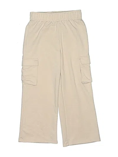 Pre-owned Bearpaw Kids' Cargo Pants In Tan