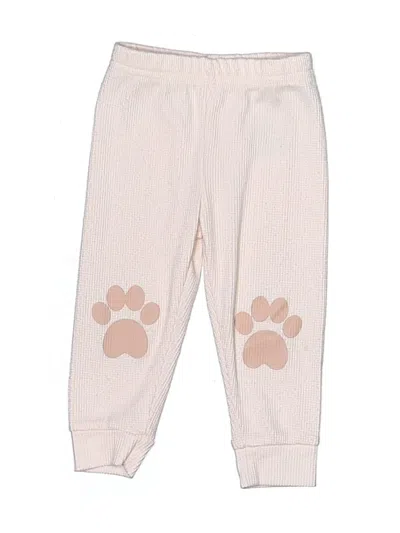 Pre-owned Bearpaw Babies' Casual Pants In White