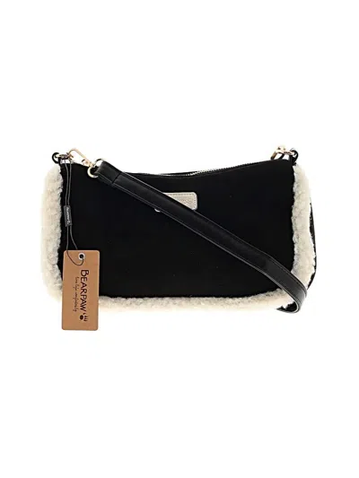 Pre-owned Bearpaw Crossbody Bag In Black