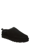 Bearpaw Damian Faux Fur Lined Clog Slipper In Black