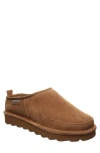 Bearpaw Damian Faux Fur Lined Clog Slipper In Brown