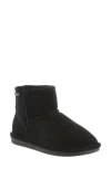 Bearpaw Alyssa Womens Suede Cold Weather Shearling Boots In Black Ii
