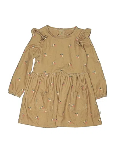 Pre-owned Bearpaw Kids' Dress In Tan