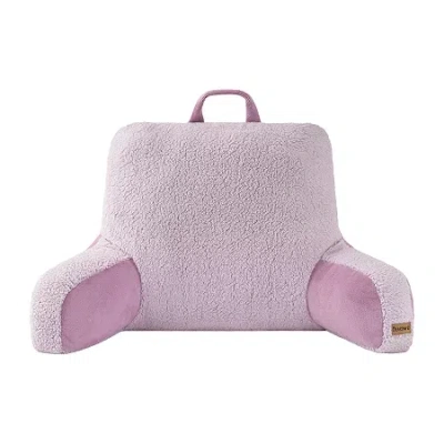 Bearpaw Erin Sherpa Bed Rest Pillow In Purple