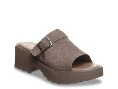 Bearpaw Frances Platform Sandal In Brown