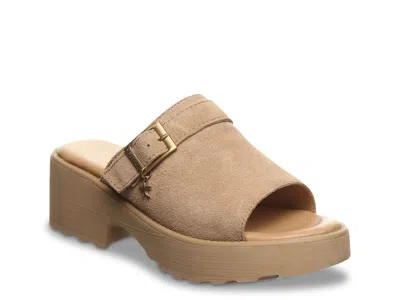 Bearpaw Frances Platform Sandal In Brown