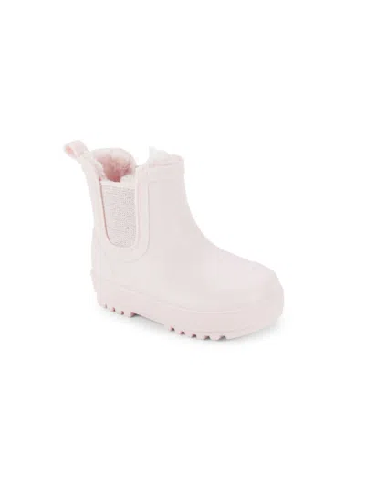 Bearpaw Babies' Girl's Faux Fur Lined Boots In Light Pink