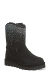 Bearpaw Glam Platform Western Boot In Black