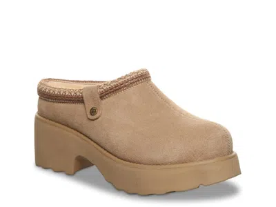 Bearpaw Haven Platform Clog In Brown