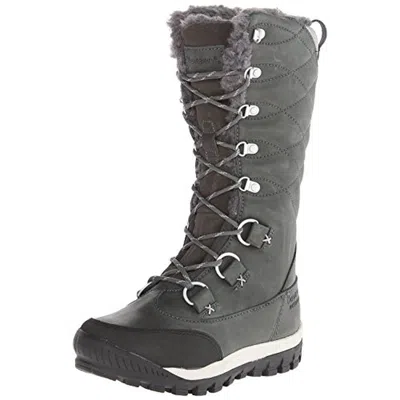 Bearpaw Isabella Womens Wool Waterproof Snow Boots In Gray