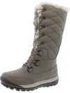 Bearpaw Isabella Womens Wool Waterproof Snow Boots In White