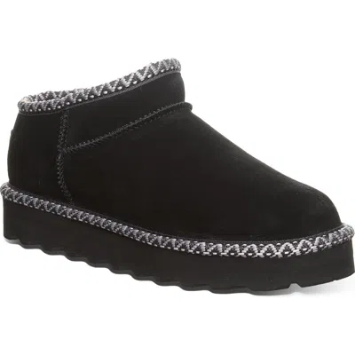 Bearpaw Jules Faux Shearling Lined Bootie In Black