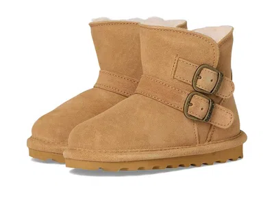 Bearpaw Katya (toddler/little Kid) Girls Shoes Iced Coffee : 11 Little Kid M, Suede In Brown