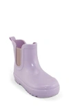 Bearpaw Kids' Shortie Rain Boot In Lilac Gloss