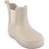 Bearpaw Kids' Shortie Rain Boot (walker) In Taupe Gloss