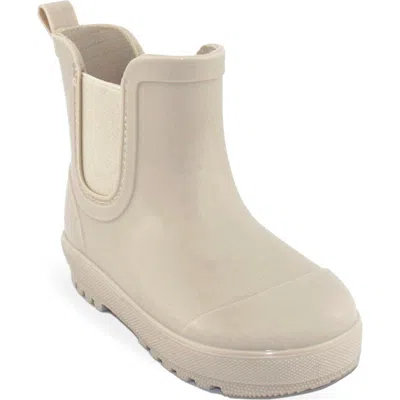 Bearpaw Kids' Shortie Rain Boot (walker) In Taupe Gloss