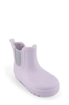 Bearpaw Kids' Shortie Rain Boot With Faux Fur Lining In Multi