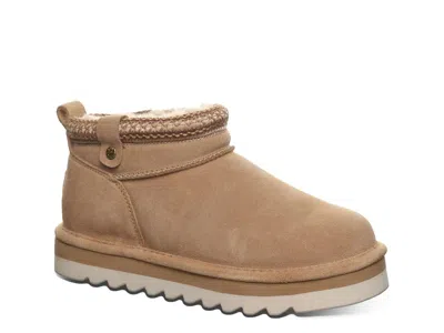 Bearpaw Langly Shorty Bootie In Brown