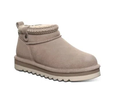 Bearpaw Langly Shorty Bootie In Gray