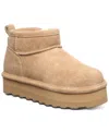 Bearpaw Little Girls Retro Shorty Platform Winter Boots From Finish Line In Iced Coffee