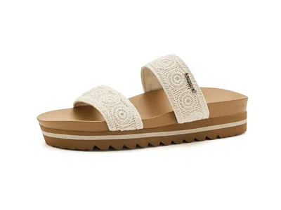 Bearpaw Mandy Women's Dress Sandals Cream: 10 M In Neutral