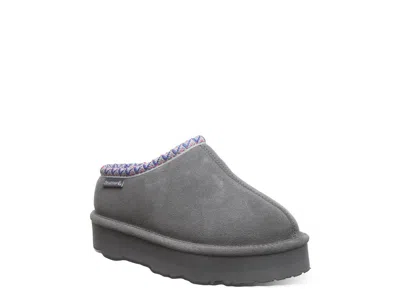 Bearpaw Martis Ii Platform Slipper Kids' In Gray