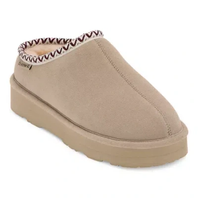 Bearpaw Martis Womens Clog Slippers In Gray