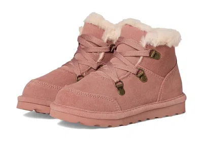 Bearpaw Matilda (little Kid/big Kid) Girls Shoes Dusty Rose : 5 Big Kid M, Suede In Pink