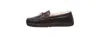 Bearpaw Mens Mach Iv Wide Leather Slippers