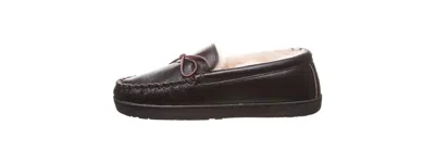 Bearpaw Mens Mach Iv Wide Leather Slippers